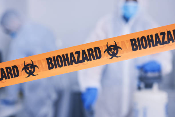 Professional Infectious Disease Decontamination technician working in Red Oak, GA